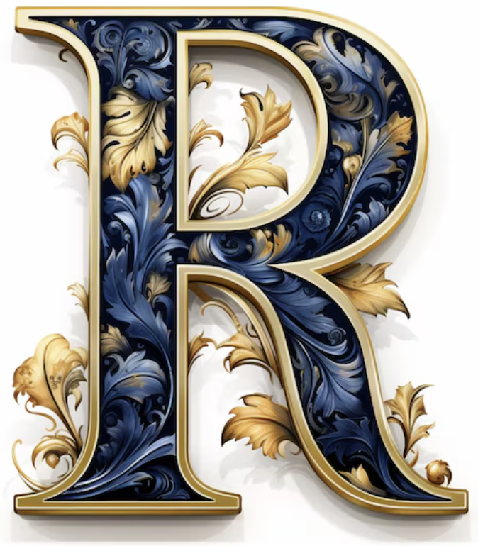 Fancy Letter R